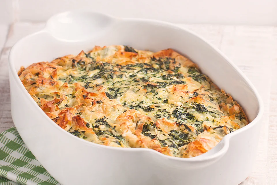 The Best Breakfast Casserole Recipe with Hash Browns Breakfast casserole with hash browns served in white casserole dish