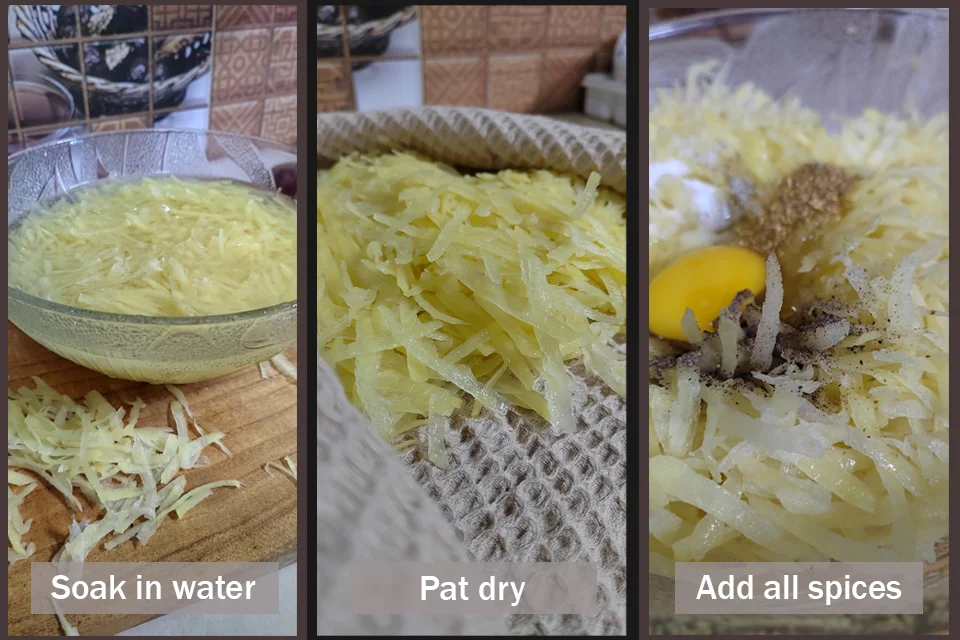 Steps to Make Air Fryer Hash Browns Recipe
